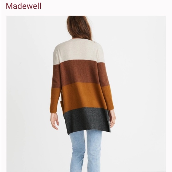 Madewell Colorblock Cardigan - Picture 2 of 5